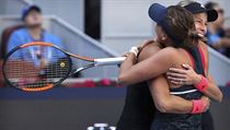 Andrea Sestini Hlavkov a Barbora Strcov na turnaji v Pekingu