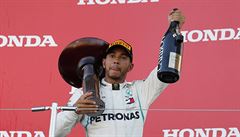 Hamilton vyhrál počtvrté za sebou a příště už může slavit titul