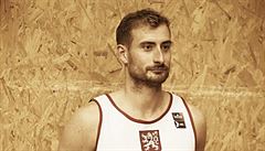 Kapitán basketbalist Svitav Roman Marko v retrodresu