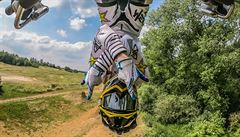 Freestyle motokrosový závodník Libor Podmol během tréninku. | na serveru Lidovky.cz | aktuální zprávy