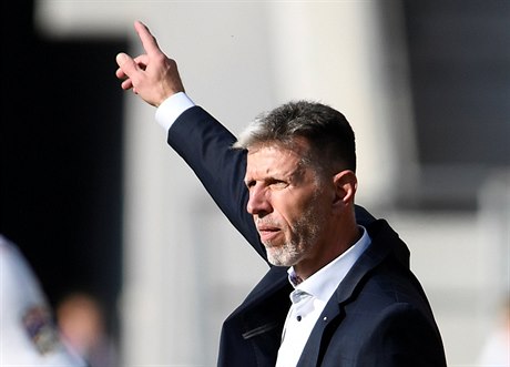 Jaroslav Šilhavý v zápase proti Slovensku