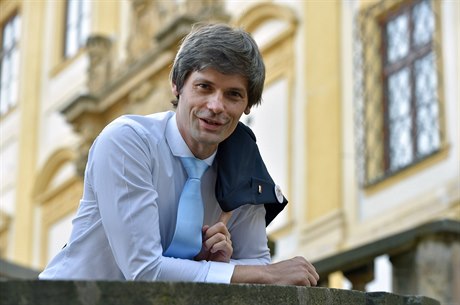 Marek Hiler po vítzství ve druhém kole senátních voleb.