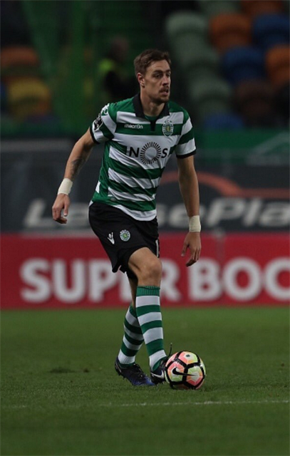 Fotbalista Sportingu Lisabon Sebastian Coates.