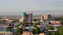 Samarkand - pohled na msto