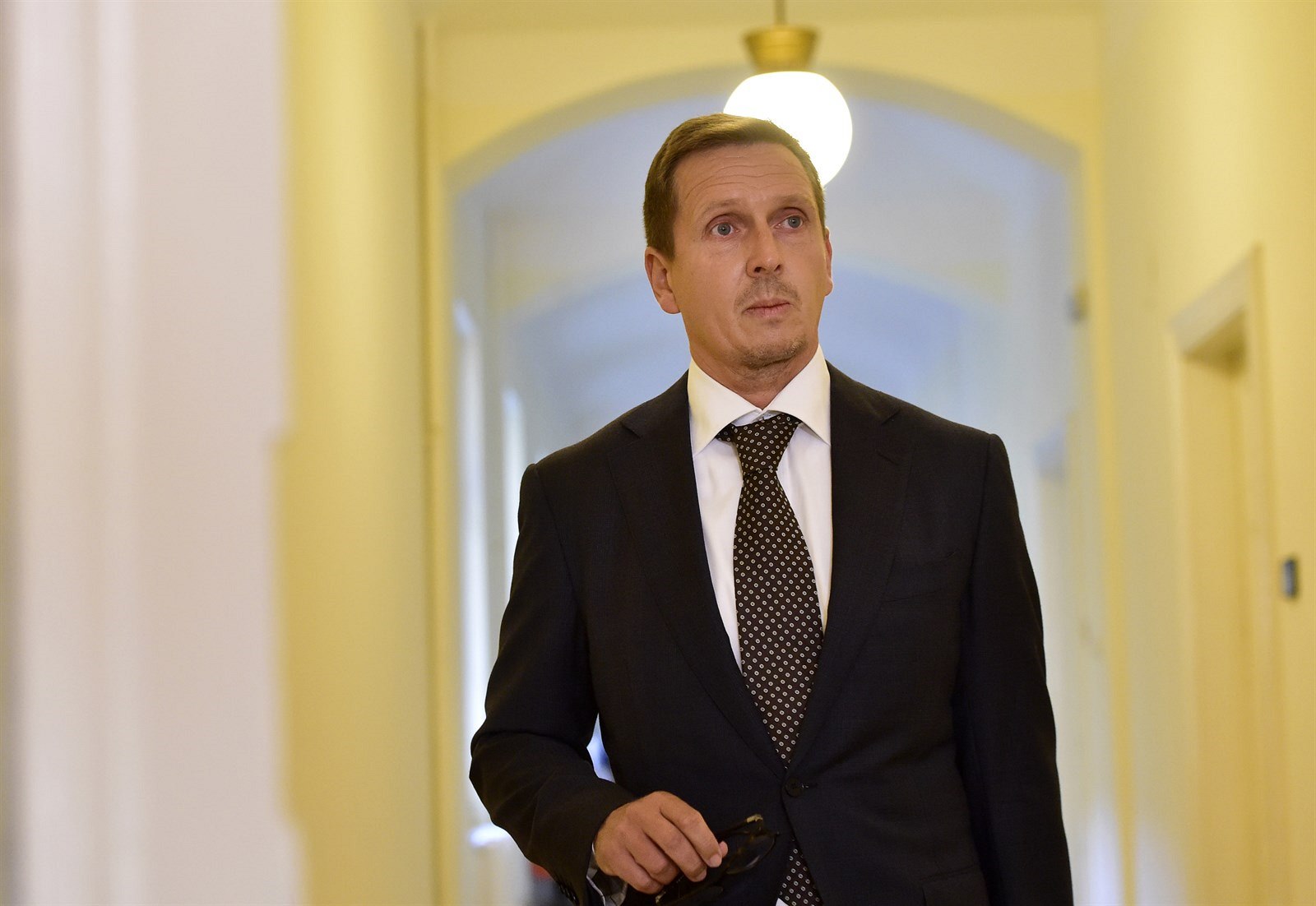 Ex�editel pra�ského dopravního podniku Martin Dvo�ák na archivním snímku.