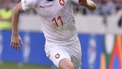 Utkání základní skupiny B1 fotbalové Ligy národ: Slovensko - R, 13. íjna...