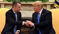 Trump se seel s pastorem proputnm z tureckho vzen. Podkoval Erdoganovi