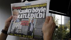 Takhle byl Cháakdí zavradn, zní titulek lánku v tureckých novinách Yeni...