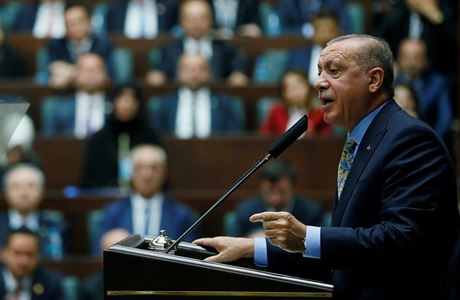 Tureck prezident v projevu hovoil o vrad sadskho novine Chakdho.