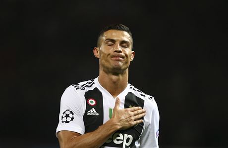 Cristiano Ronaldo po utkn s Manchesterem United.