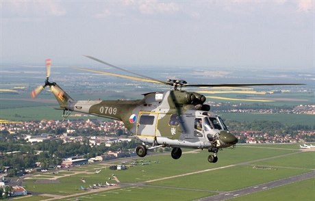 Vrtulník eské armády (ilustraní foto).