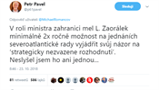 Pspvk na Twitter Petra Pavla.