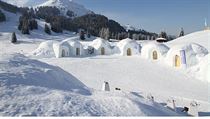 Alpeniglu Dorf - jedinen vesnice ze snhu a ledu.