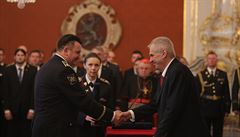 Generálem byl jmenován i policejní prezident Tomá Tuhý.
