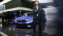 Jozef Kaba pedstavoval na autosalonu v Paíi nové BMW ady 3
