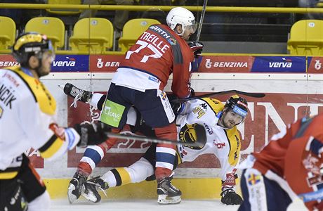 Utkn 16. kola hokejov extraligy: HC Verva Litvnov - HC Dynamo Pardubice, 3....