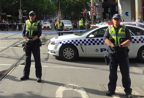 Australská policie, ilustraní foto.