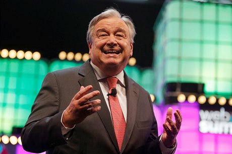 Generální tajemník OSN António Guterres, ilustraní foto.