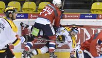 Utkání 16. kola hokejové extraligy: HC Verva Litvínov - HC Dynamo Pardubice, 3....