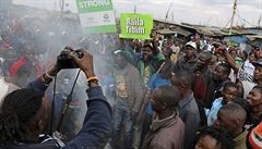 Dává zprávu světu. Průvodcem diváků po dění ve slumu Kibera je fotograf Don. | na serveru Lidovky.cz | aktuální zprávy