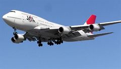 Letadlo Japan Airlines, ilustraní foto.