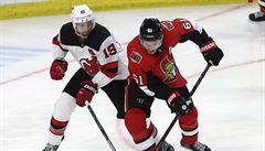 NHL: Stone se pi vhe Ottawy zaskvl pti body, O'Reilly m hattrick