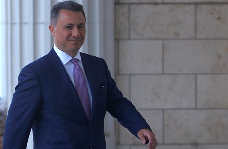 Bývalý makedonský premiér Nikola Gruevski.