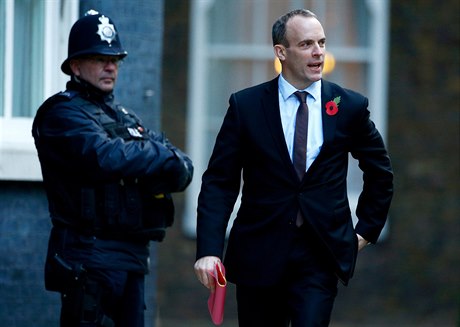 Bývalý britský ministr pro brexit Dominic Raab.