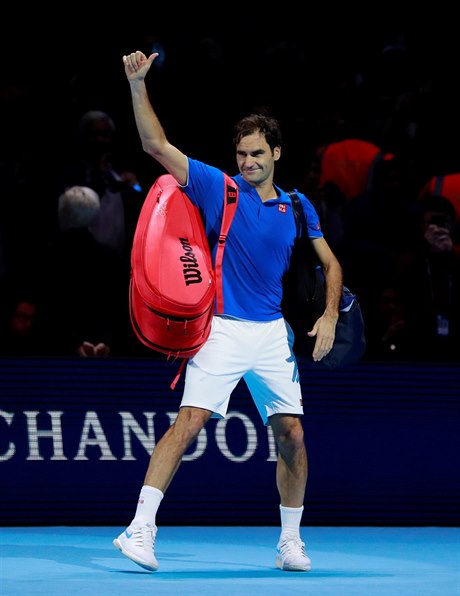 Roger Federer se loučí s Australian Open.