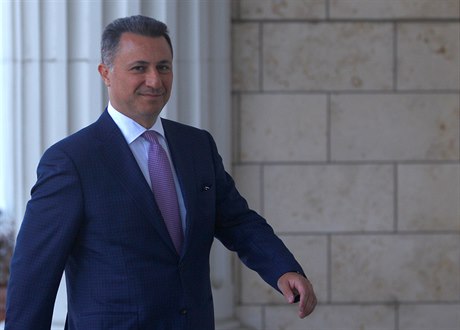 Bývalý makedonský premiér Nikola Gruevski.