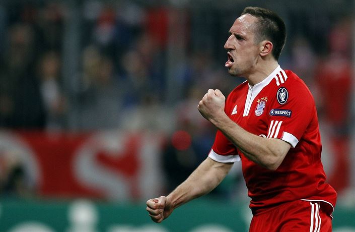 Ribéryho radost.