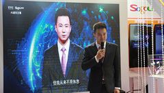 V čínské redakci začali zprávy předčítat digitální hlasatelé