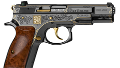 Limitovaná edice pistole CZ 75 Republika je vyrobena z uhlíkové a...