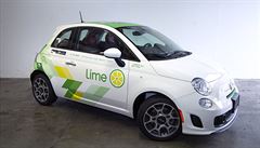 Automobil Fiat 500, který bude půjčovat firma Lime. | na serveru Lidovky.cz | aktuální zprávy
