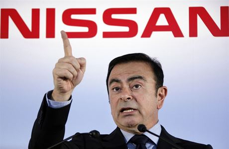 Carlos Ghosn, bval f automobilky Nissan a Mitsubishi.