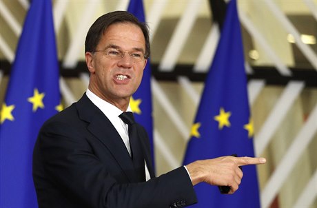 Nizozemský premiér Mark Rutte.