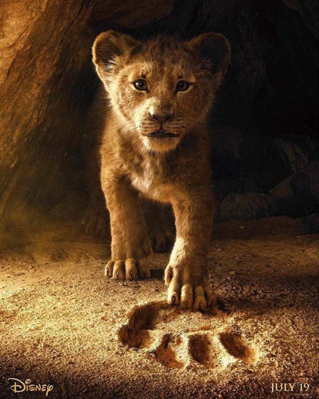 Lví král Simba. Snímek Lví král (2019). Reie: jon Favreau.