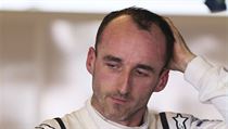 Robert Kubica odpovd na otzky novin.