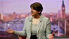 Arlene Fosterová, p�edsedkyn� strany severoirských unionist�.