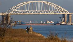 Ukrajinci zabavili rusk tanker. Byl u incidentu, po kterm Rusko zadrelo ukrajinsk nmonky