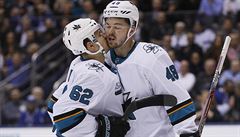 Hertl vldne NHL. Bhem tdne vstelil druh hattrick a zadil vhru na led vtze Stanley Cupu