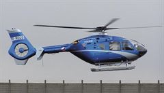 Policejní vrtulník EC135.