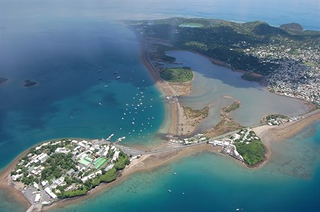 Ostrov Mayotte.
