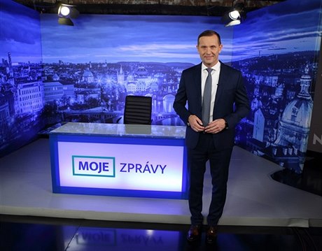 Jaromír Soukup na TV Barrandov.
