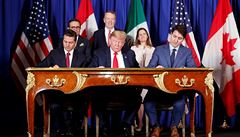 Bude skvl pro vechny! Ldi USA, Mexika a Kanady podepsali nhradu za NAFTA