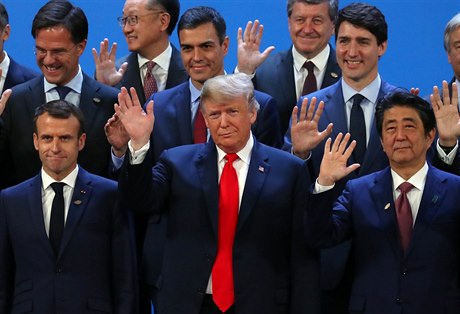 Svtoví lídi na summitu G20.