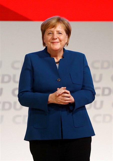 Angela Merkel.