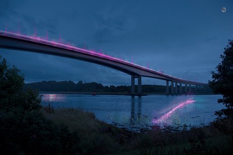Plán revitalizace mostu pes eku Foyle v Severním Irsku