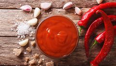 Omáka z chilli papriek Sriracha