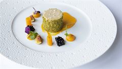 Ozdobou menu Bellevue jsou v chladnjích msících kachny: aktuáln foie gras s...